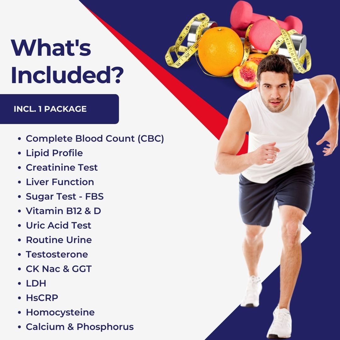 Health Checkup - Fitness Enthusiasts Package