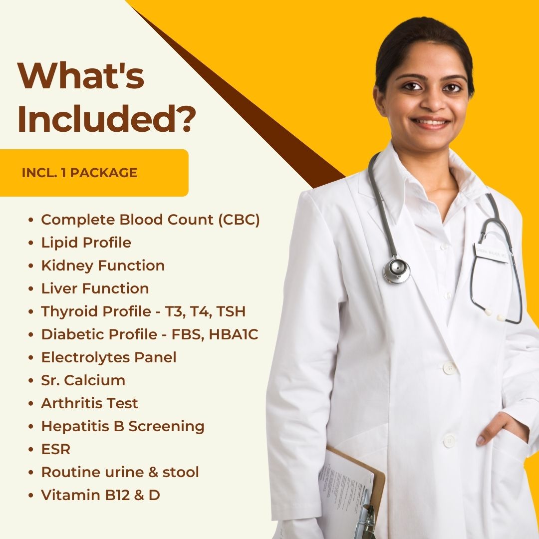 Full Body Health Checkup - Diamond Package