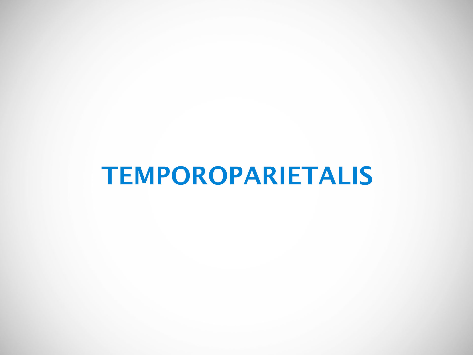 TEMPOROPARIETALIS