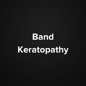Band keratopathy