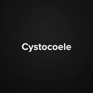 Cystocoele