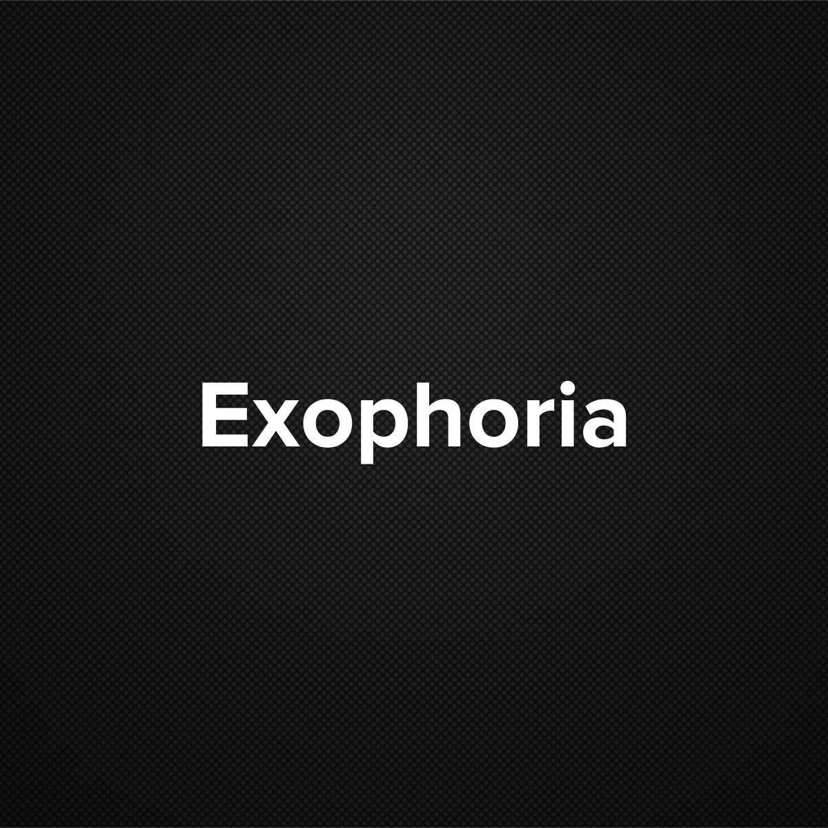 Exophoria