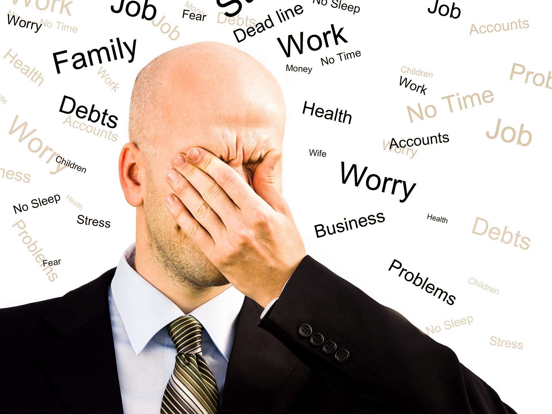 Five common causes of stress