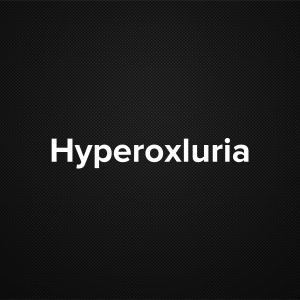 Hyperoxluria