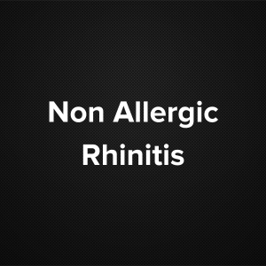 Non Allergic Rhinitis