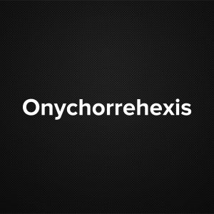 Onychorrhexis