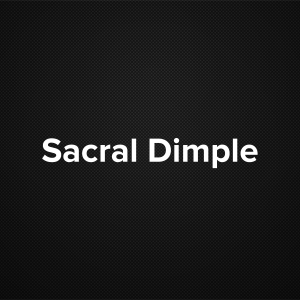 Sacral Dimple