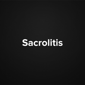 Sacrolitis